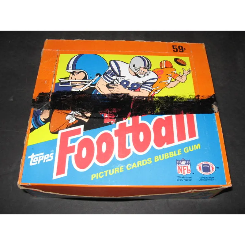 1985 Topps Football Unopened Cello Box w- Stars