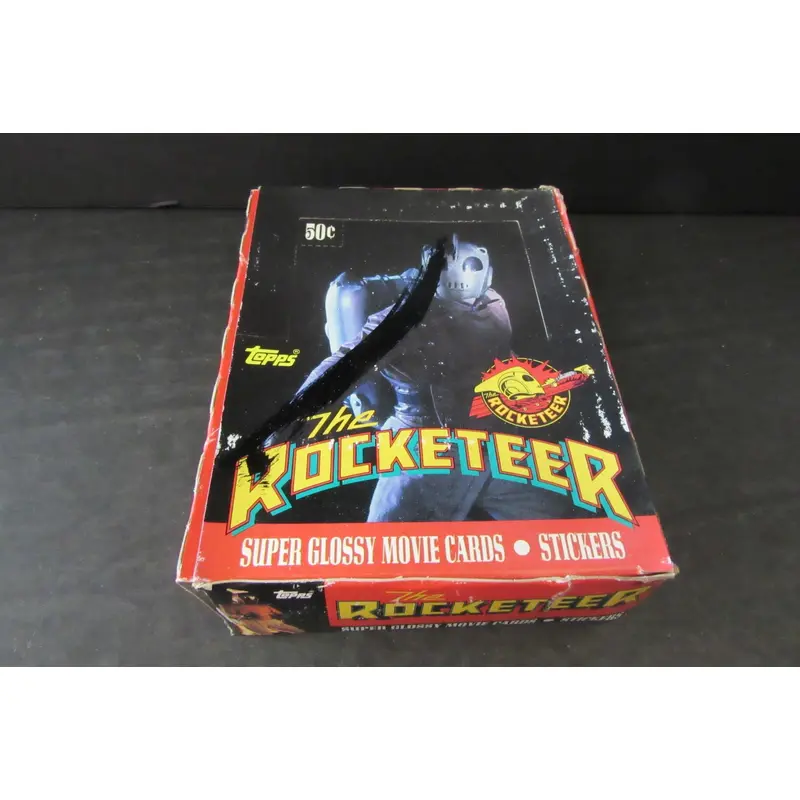 1991 Topps The Rocketeer Unopened Box (Authenticate)