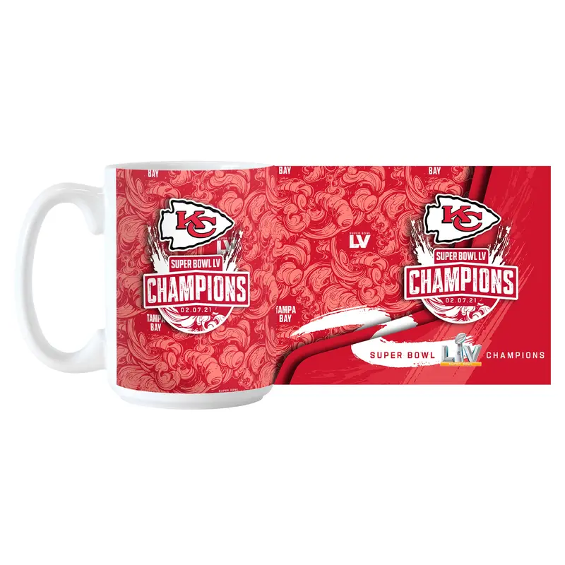Kansas City Chiefs Super Bowl 55 Sublimated 15oz Mug