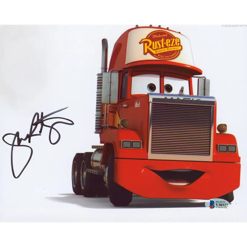 John Ratzenberger Cars Authentic Signed 8x10 Photo Autographed BAS #Y30327