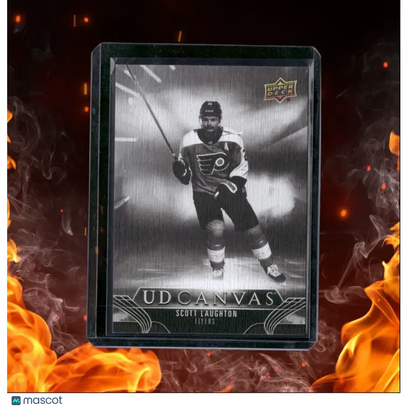 2023-24 Upper Deck Scott Laughton Legends Canvas Black & White #C338
