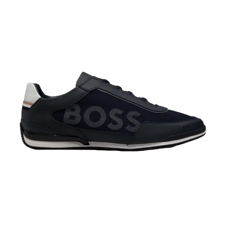 HUGO BOSS DARK BLUE MENS SHOE SATURN SLON NYLG 50480087401