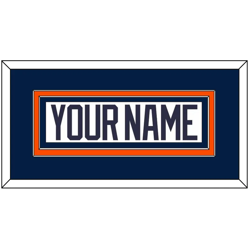 New York Nameplate - Home White Jersey (1998-2007) - Double Mat 2
