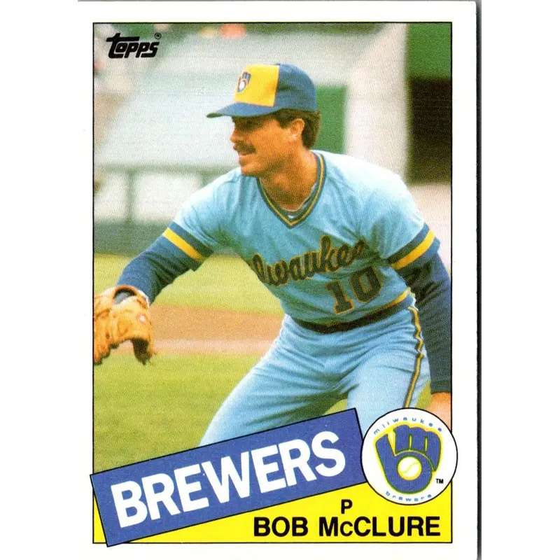 1985 Topps Bob McClure #203