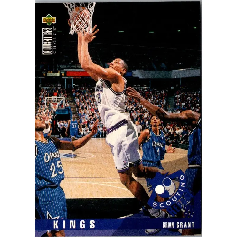 1995 Collector's Choice Japanese Brian Grant #343