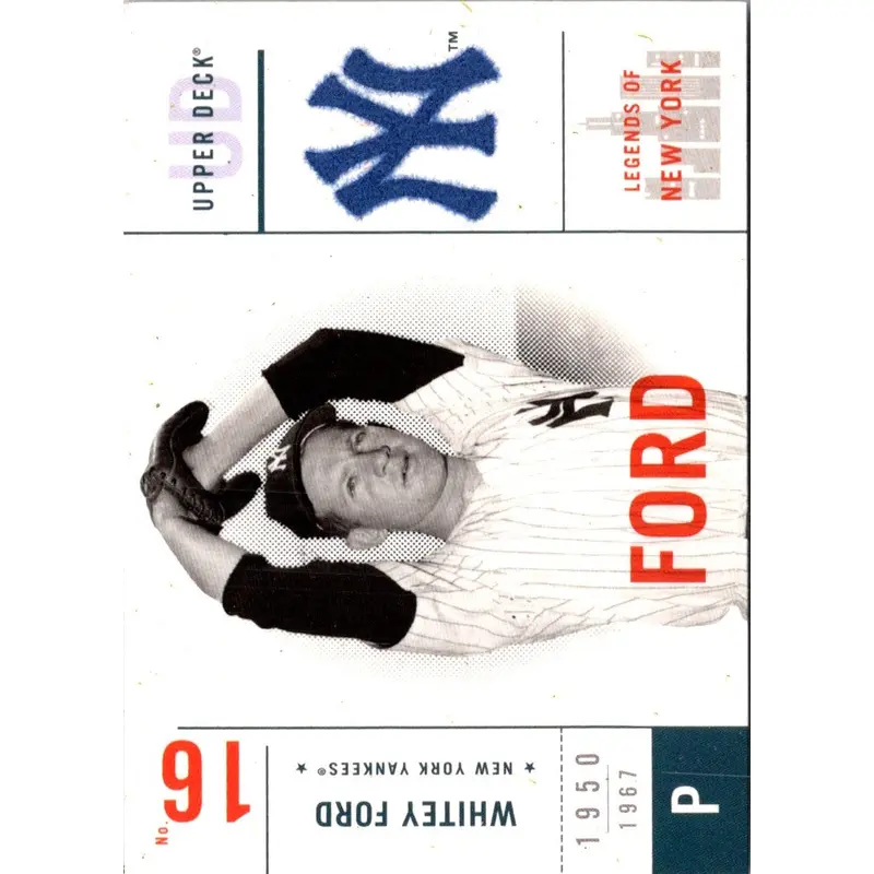 2001 Upper Deck Legends of New York Whitey Ford #123
