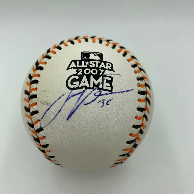 Justin Verlander Signed Official 2007 All Star Game Baseball With JSA COA