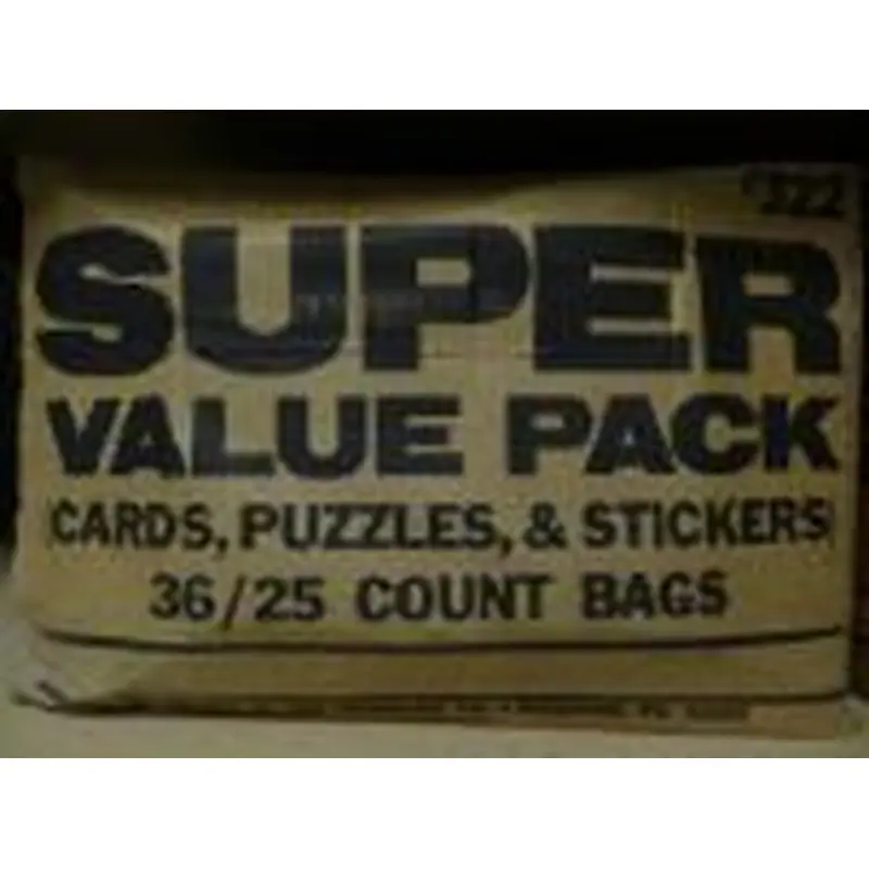 1982 Donruss Baseball Fun Bag Case (36 Bags)