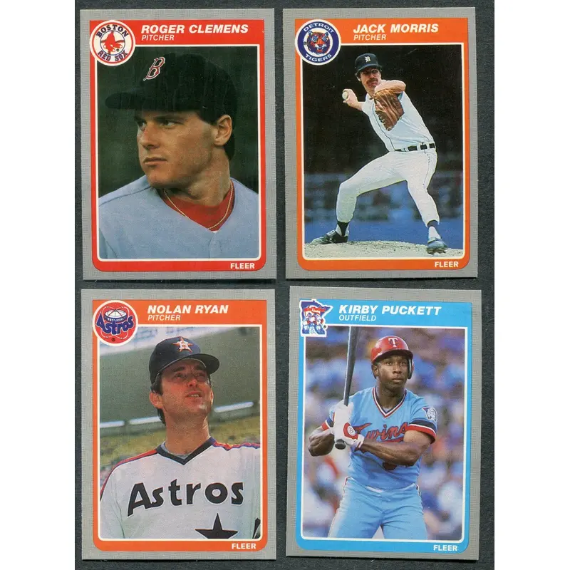1985 Fleer Baseball Complete Set NM NM/MT (660) (24-626)