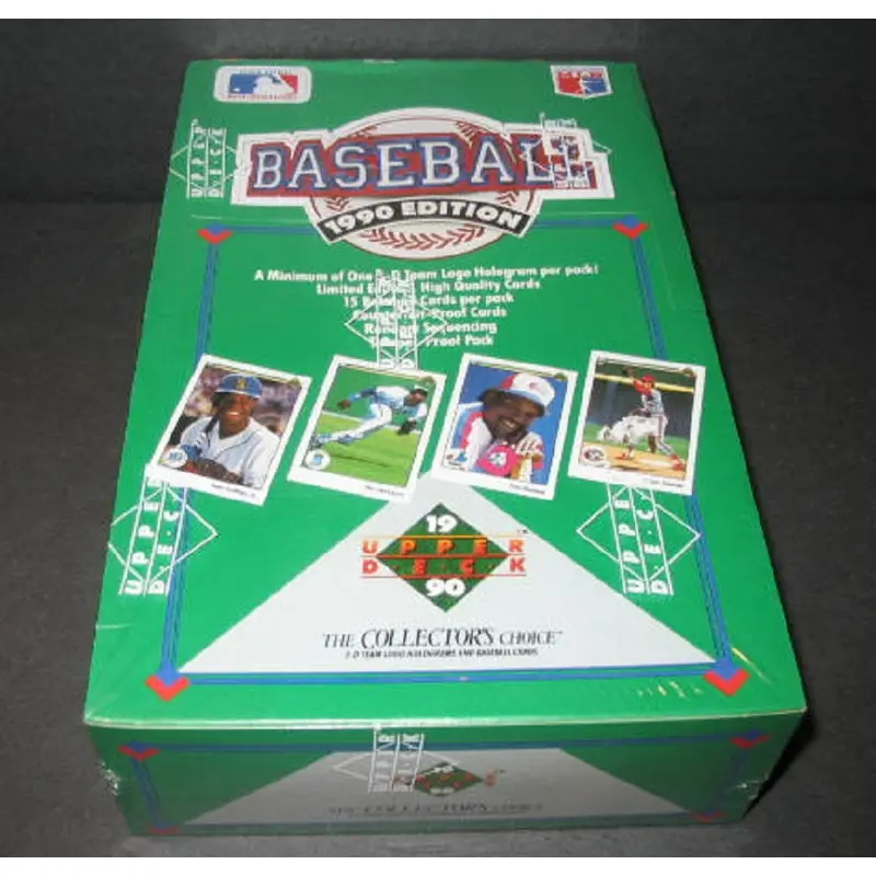 1990 Upper Deck Baseball Low Series Box