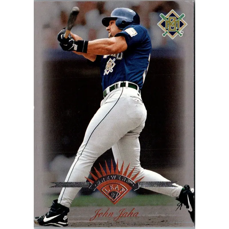 1997 Leaf John Jaha #27