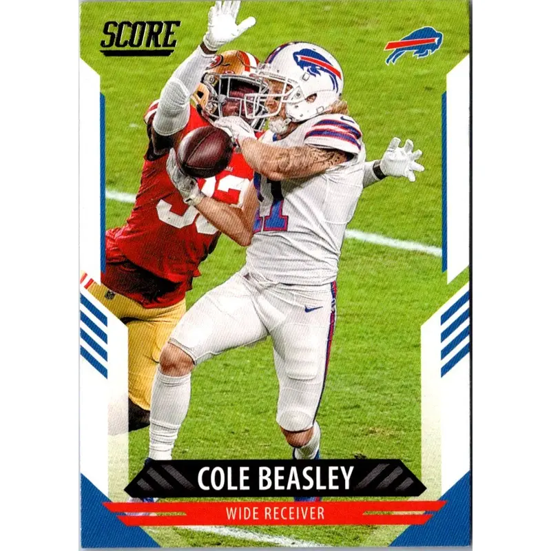 2021 Score Red Cole Beasley #25