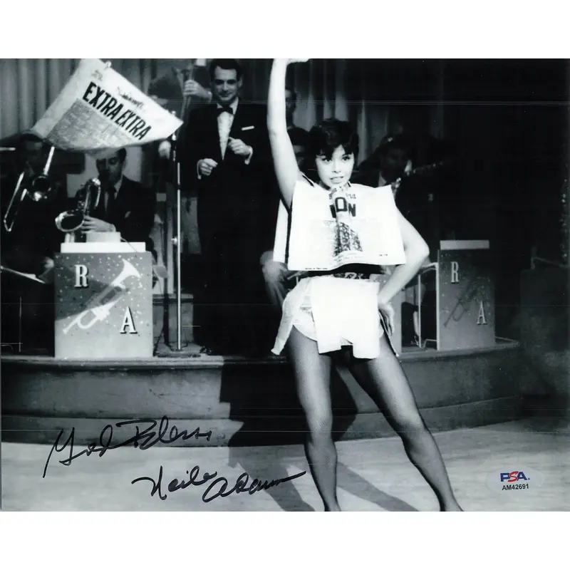 NEILE ADAMS Signed 8x10 photo PSA/DNA Autographed