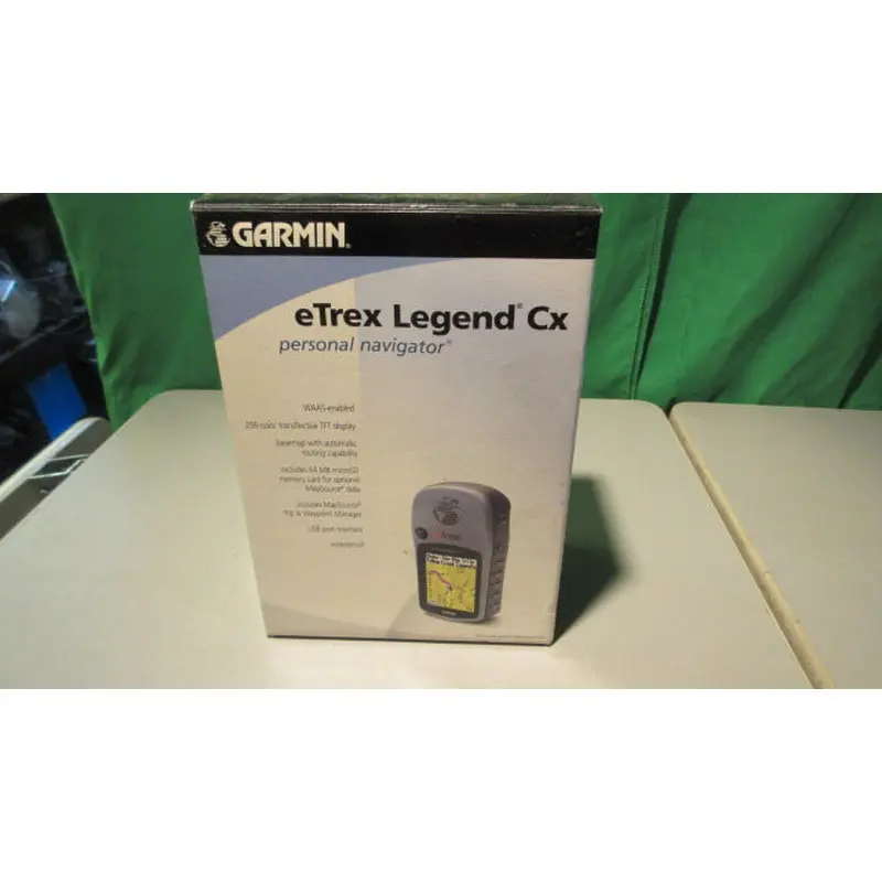 Used garmin eTrex Legend Cx Personal navigator