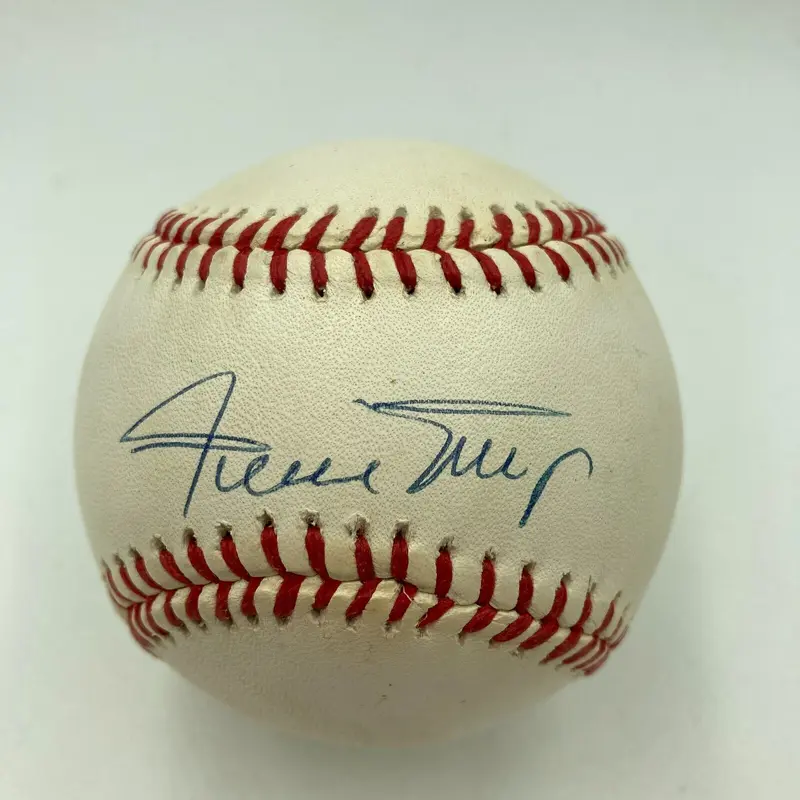 Willie Mays Signed Autographed Official National League Baseball PSA DNA COA