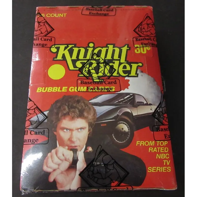 1983 Donruss Knight Rider Unopened Wax Box (Authenticate)