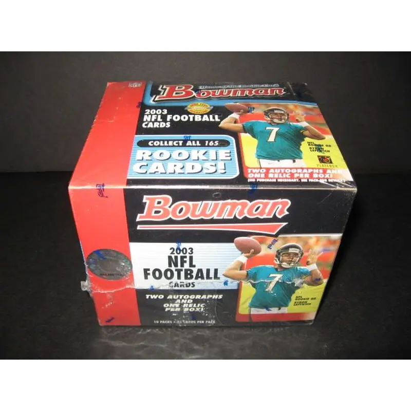 2003 Bowman Football Jumbo Box (HTA)
