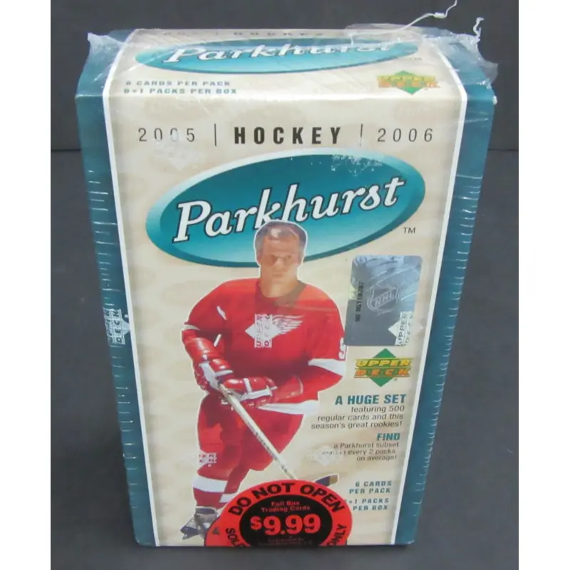 2005/06 Upper Deck Parkhurst Hockey Blaster Box (7/6)