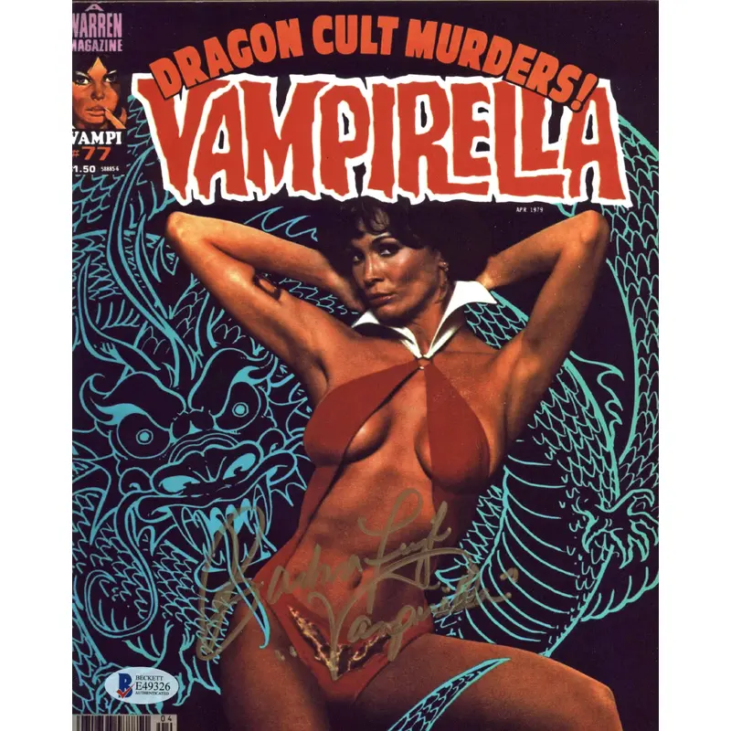 Barbara Leigh "Vampirella" Authentic Signed 8x10 Photo Autographed BAS #E49326