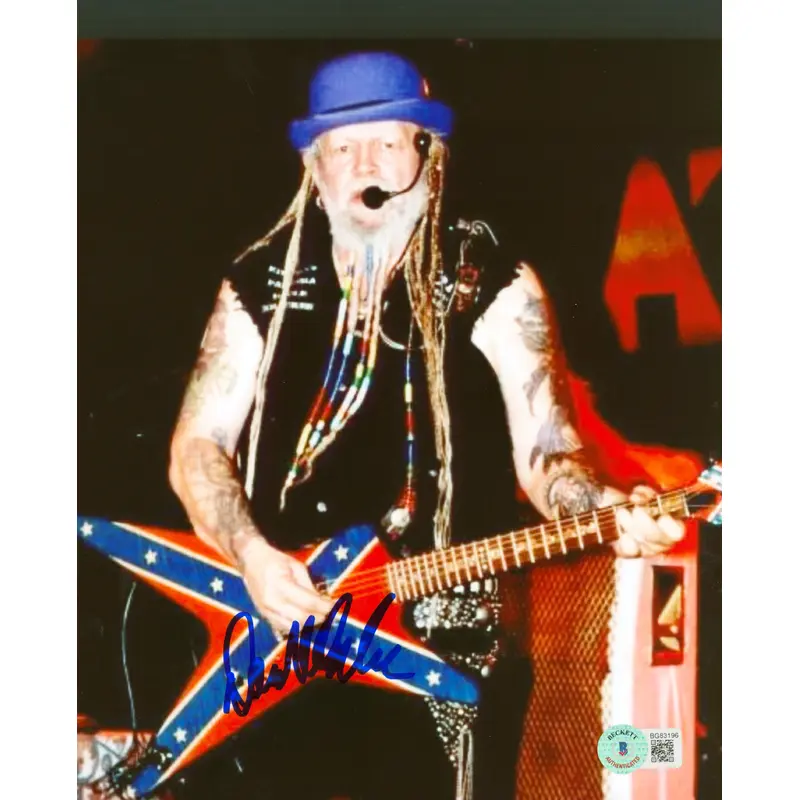 David Allan Coe Authentic Signed 8x10 Photo Autographed BAS #BG83196