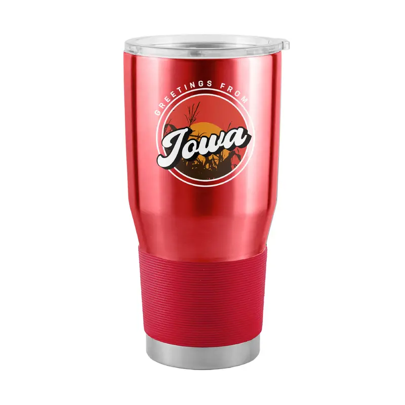 Iowa 30oz Local State Pride Stainless Tumbler