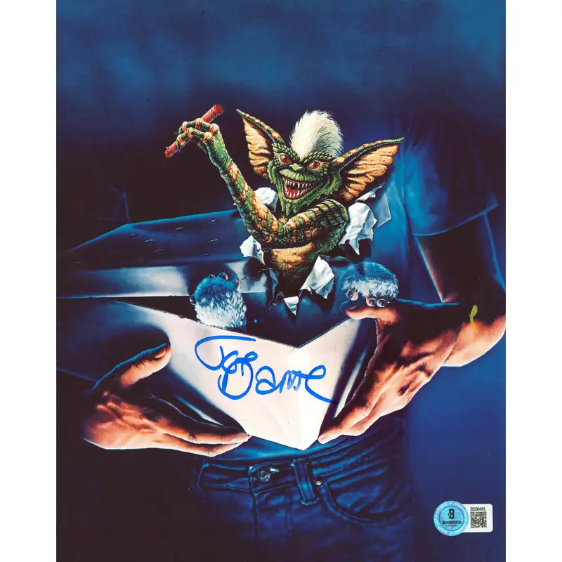 Joe Dante Gremlins Authentic Signed 8x10 Vertical Photo BAS #BS86488