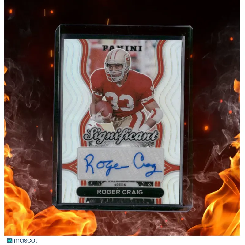 2024 Panini Roger Craig Significant Silver Prizm Auto #SBD-RC