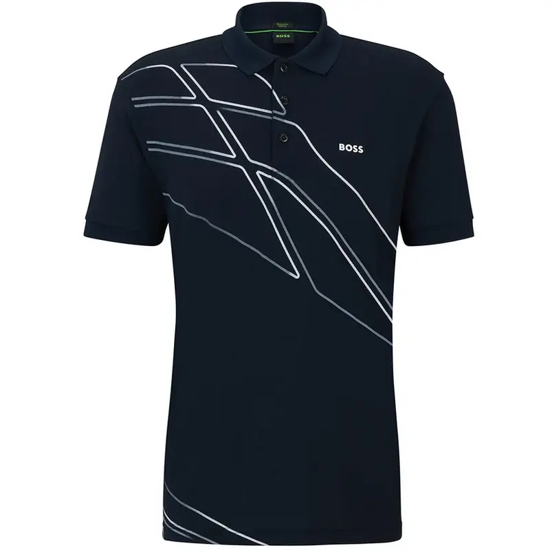 HUGO BOSS MENS POLO NAVY PADDY 3 50512766402