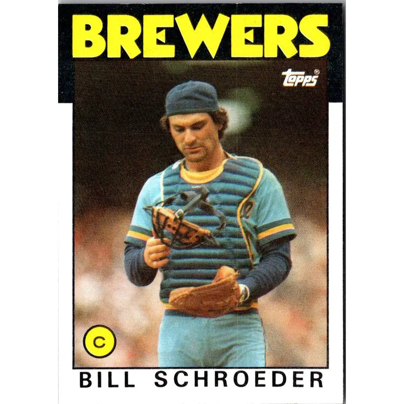 1986 Topps Bill Schroeder #662