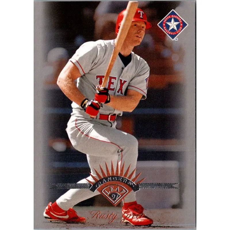 1997 Leaf Rusty Greer #28