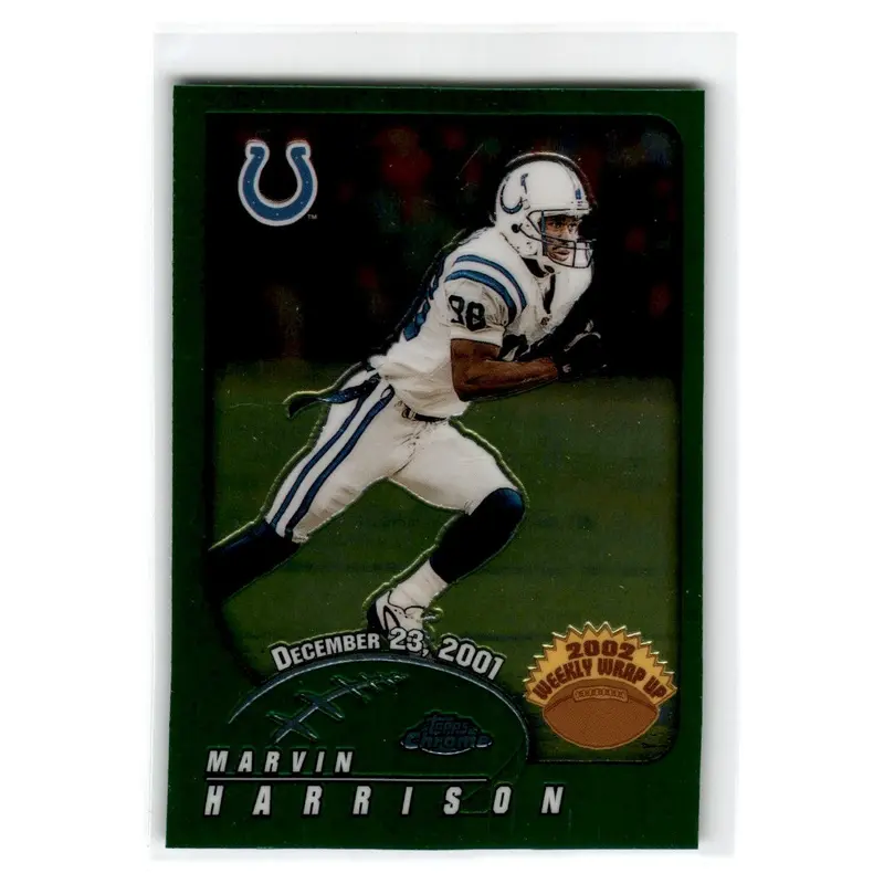 2002 Topps Chrome Marvin Harrison #160