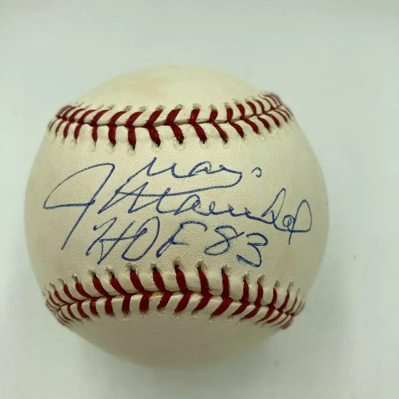 Juan Marichal HOF 1983 Signed Official Major League Baseball JSA COA
