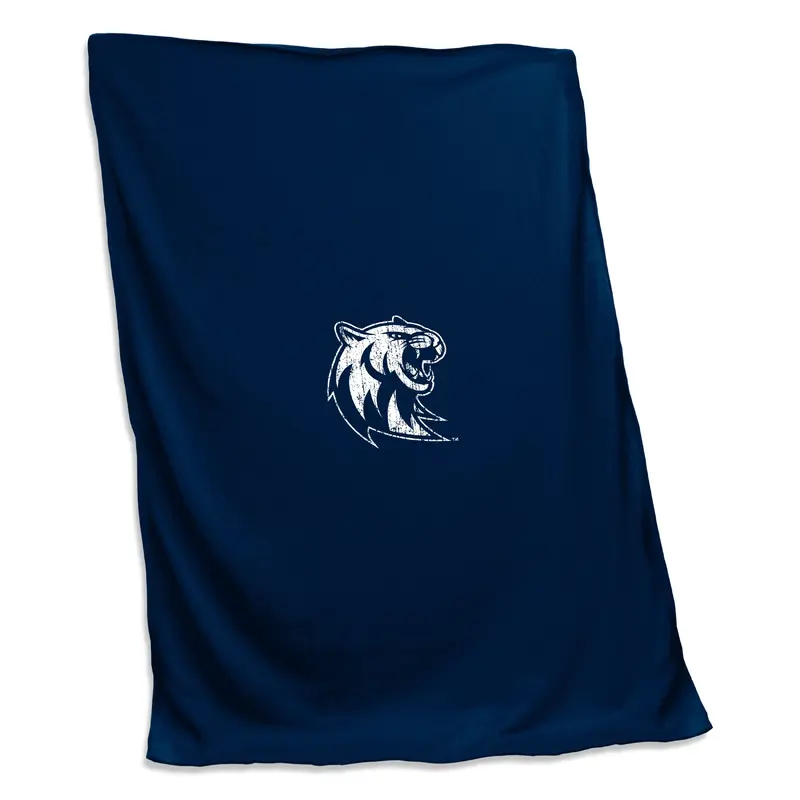 Rogers State Navy Sweatshirt Blanket (Screened)
