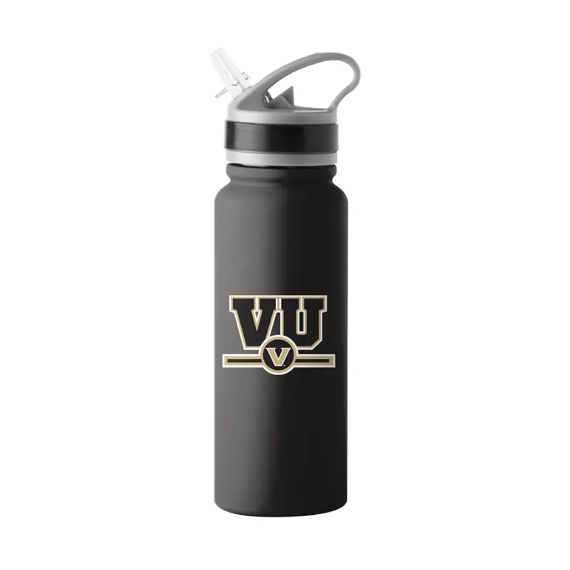 Vanderbilt 25oz Campus Color Letterman Stainless Single Wall Flip Top Bottle