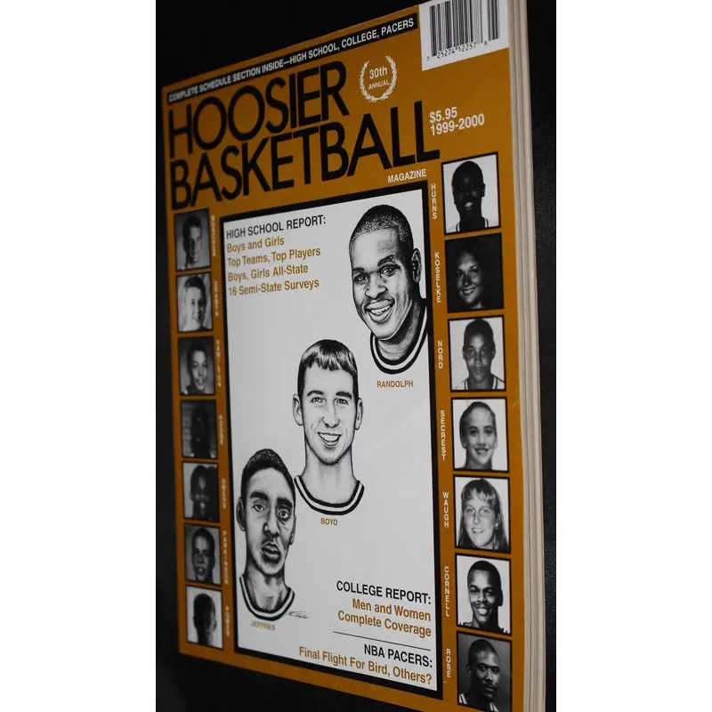 1999-2000 Hoosier Basketball Magazine