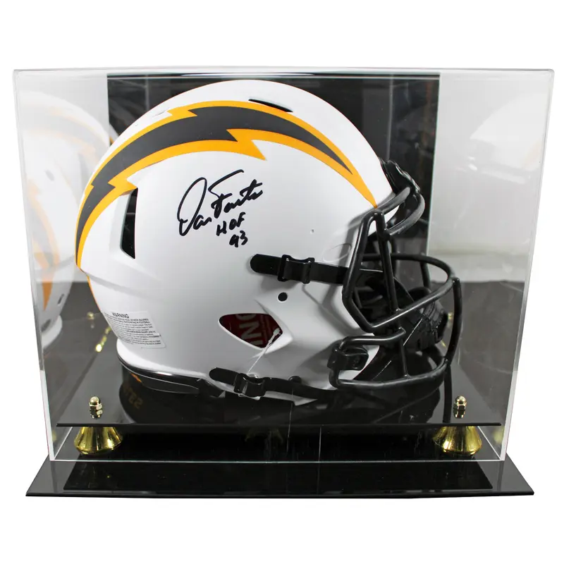 Chargers Dan Fouts "HOF 93" Signed Lunar F/S Speed Proline Helmet w/ Case BAS W