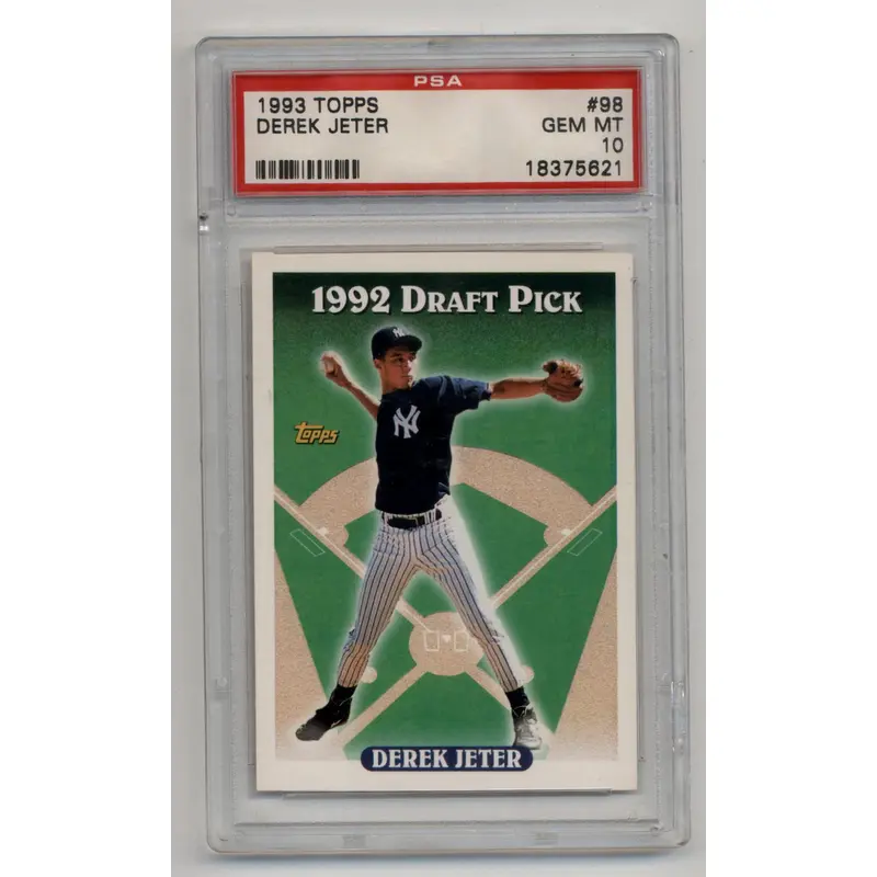 Derek Jeter 1993 Topps #98 PSA 10 Gem Mint 5621