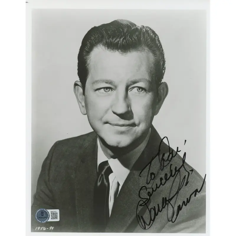 Donald O'Connor Singin' in the Rain "Sincerely" Signed 8x10 Photo BAS #BM03410
