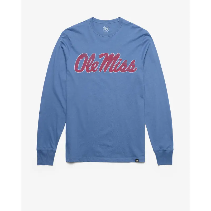 MISSISSIPPI REBELS PREMIER '47 FRANKLIN LONG SLEEVE TEE