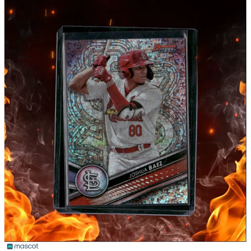 2022 Bowman's Best Joshua Baez Top Prospect Pink Speckle Refractor 212/299 #TP9