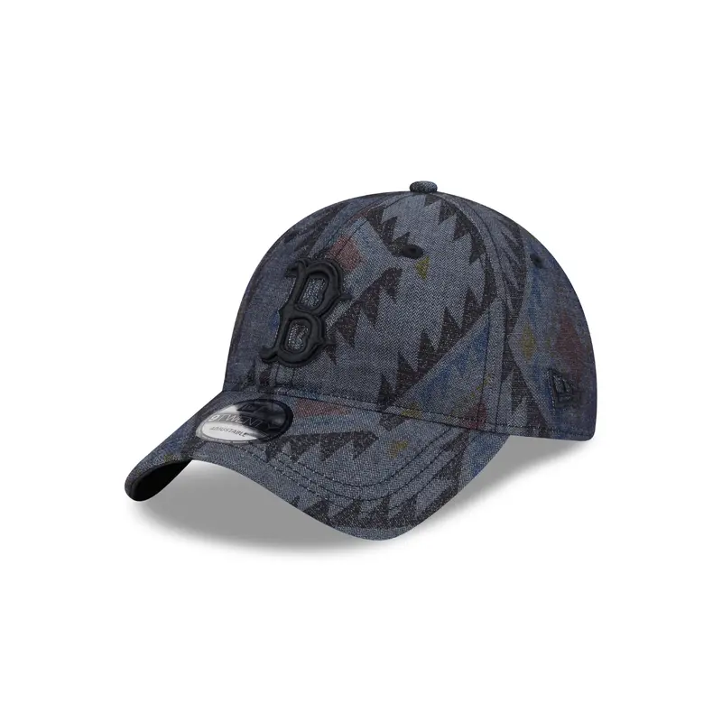 New Era - 9TWENTY - AZTEC PATTERN - Boston Red Sox - Navy