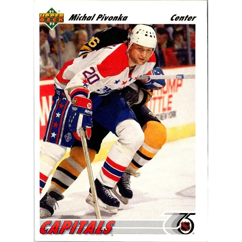 1991 Upper Deck Michal Pivonka #229