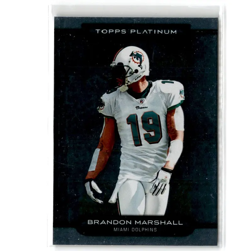 2010 Topps Platinum Brandon Marshall #50
