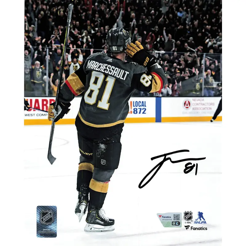 Jonathan Marchessault signed 8x10 Photo PSA/DNA Vegas Golden Knights Autographed