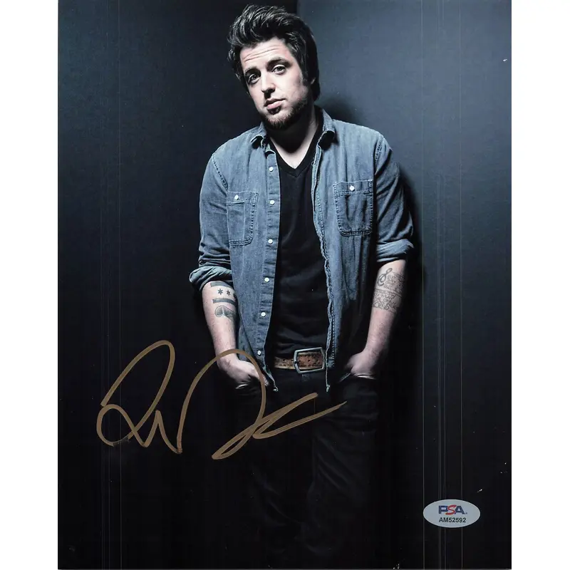Lee DeWyze signed 8x10 photo PSA/DNA Autographed