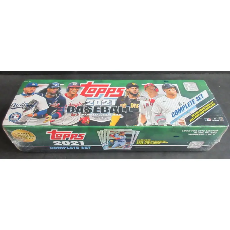 2021 Topps Baseball Factory Set (Walmart) (Green)