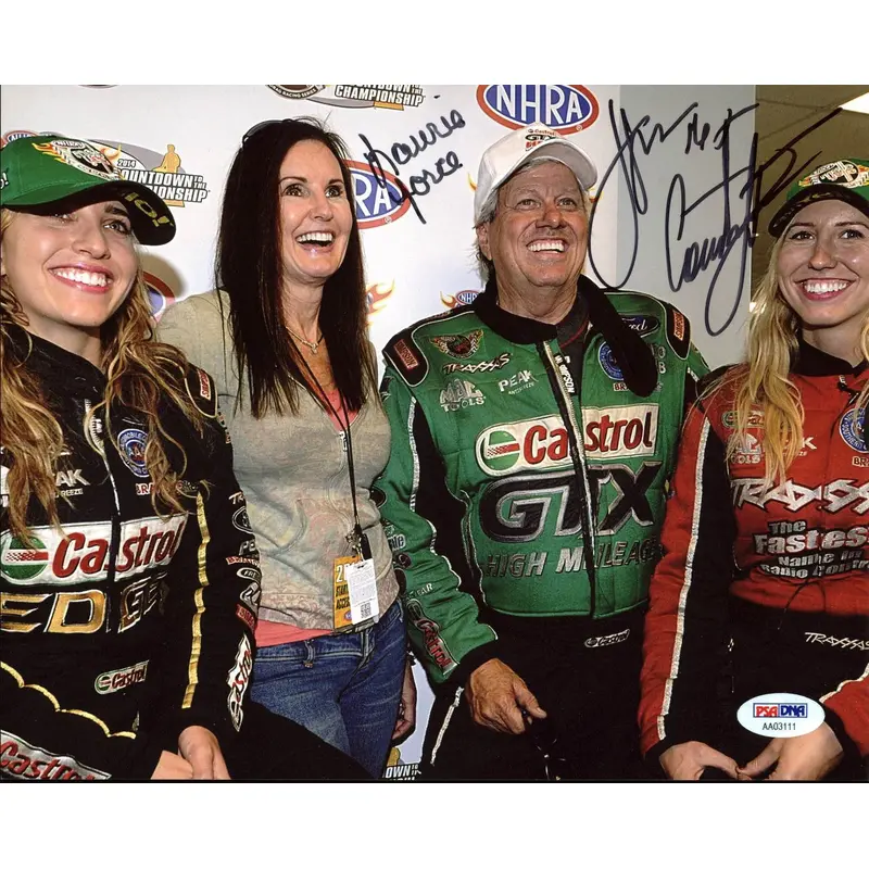Force Family (3) John, Courtney & Laurie Signed 8X10 Photo PSA/DNA #AA03111