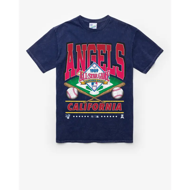 LOS ANGELES ANGELS COOPERSTOWN STRAIGHT SHOT VINTAGE '47 TUBULAR TEE