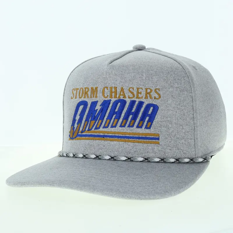 Omaha Storm Chasers L2 Brands Gray Caddy Cap