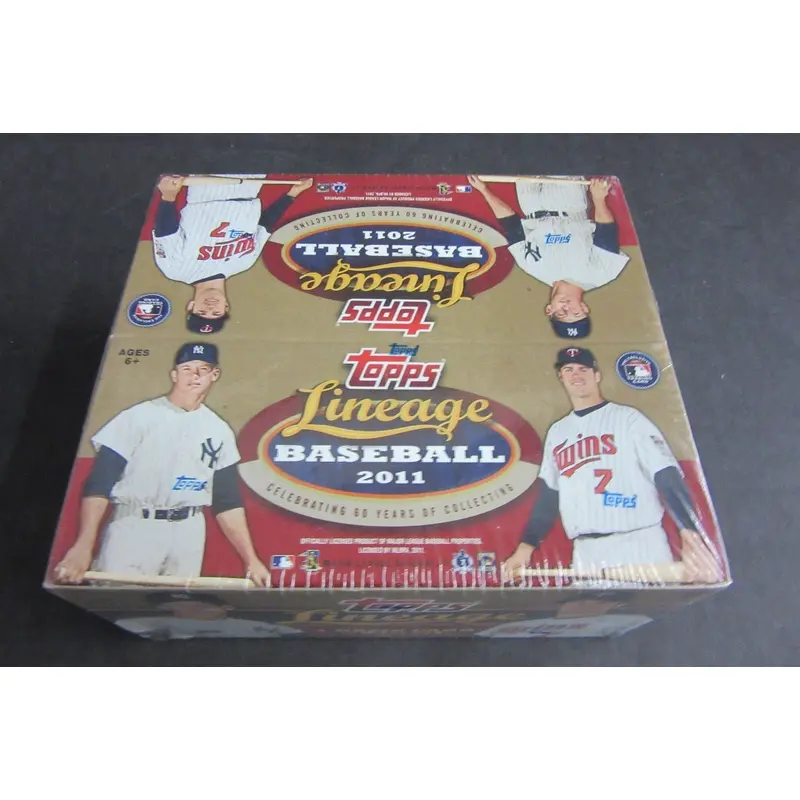 2011 Topps Lineage Baseball Box (Retail) (24/8)